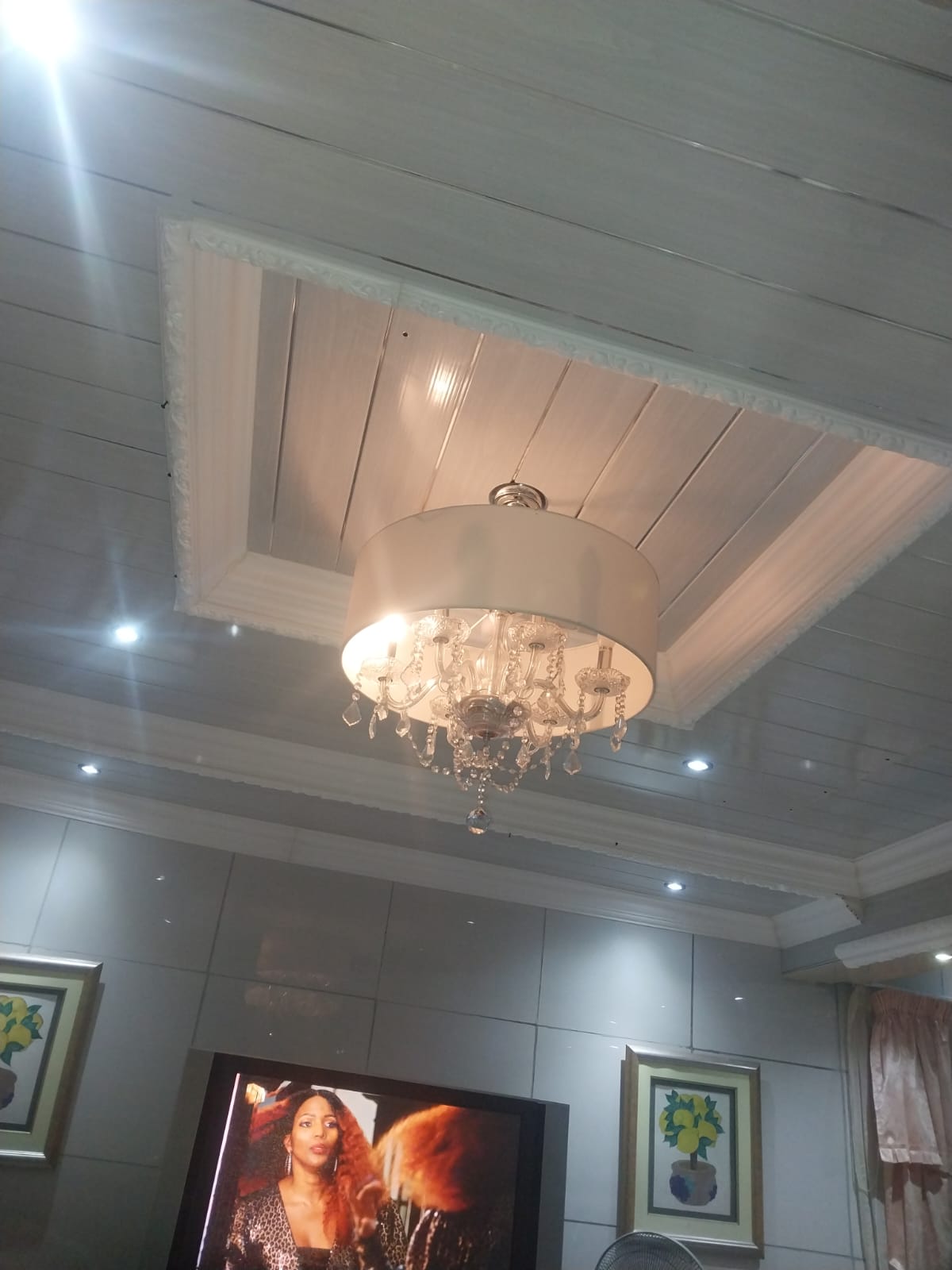 Ceiling After Installation